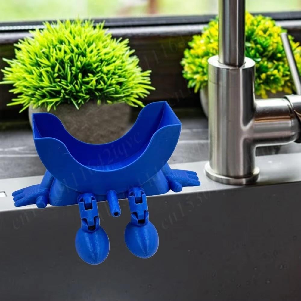 Funny Soap Draining Rack Space Saving Sponge Rack Scrub Cloth Drain Holder Bathroom Surface