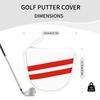 Digital Slash Trim Magnetic Golf Putter Head Cover