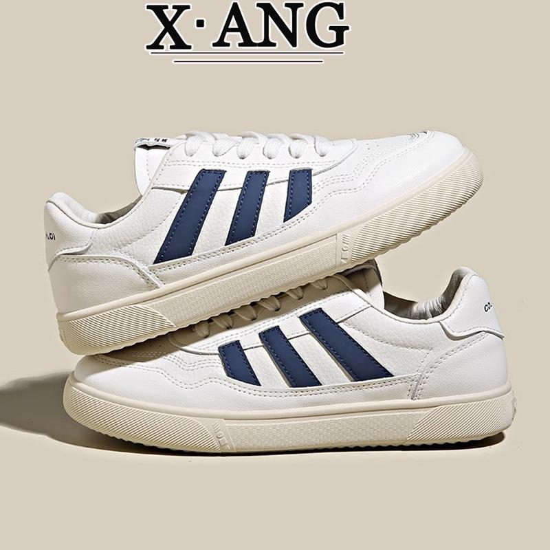 Leather little white shoes women's shoes spring new versatile flat casual sports shoes soft baseplate shoes