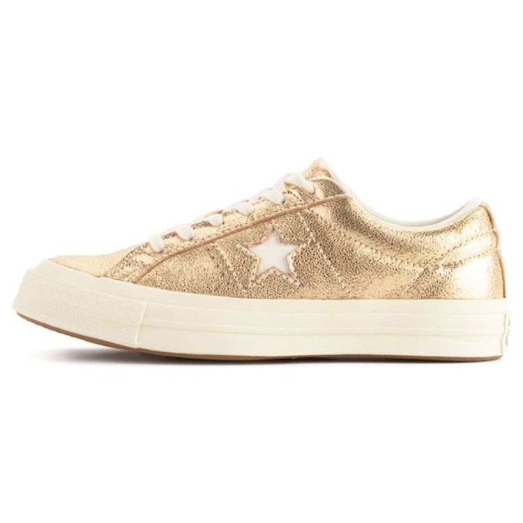 

Кроссовки унисекс Converse One Star Low Gold Erget Egret 161589C