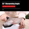 Time Saving Creative Shape Grind Kitchen Double Side Wired Automatic Scissors Sharpener Cutter Sharpener Home Supplies