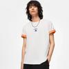 Li-Ning Lining Badfive Series Anti-Deception Letter Print Pattern Round Neck Loose Short-Sleeve T-Shirt Men Tops Milk-White AHST285-7