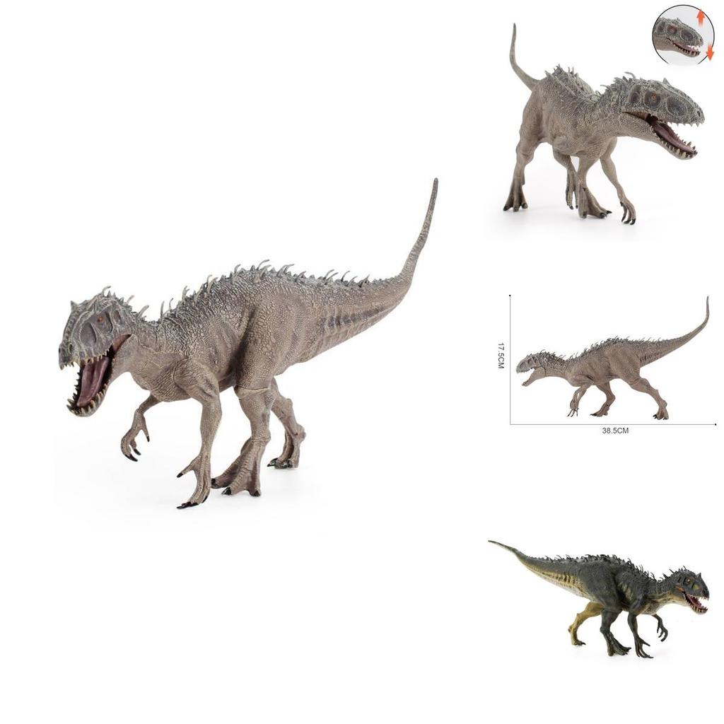 Dinosaur Toy Model For Boys Pvc Collectible With Jaw Movement And Durable Construction