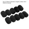 10Pcs Microphone Windscreen Soft Sponge Mic Protector Headset Foam Covers Replacement for Meeting Mic