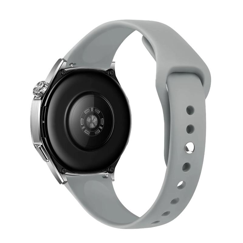 18mm 20mm 22mm Slim strap For Samsung Galaxy watch 7/6/5/pro/4 Silicone bracelet Huawei watch GT 4-2e-3-3 pro 46mm xiaomi watchbands