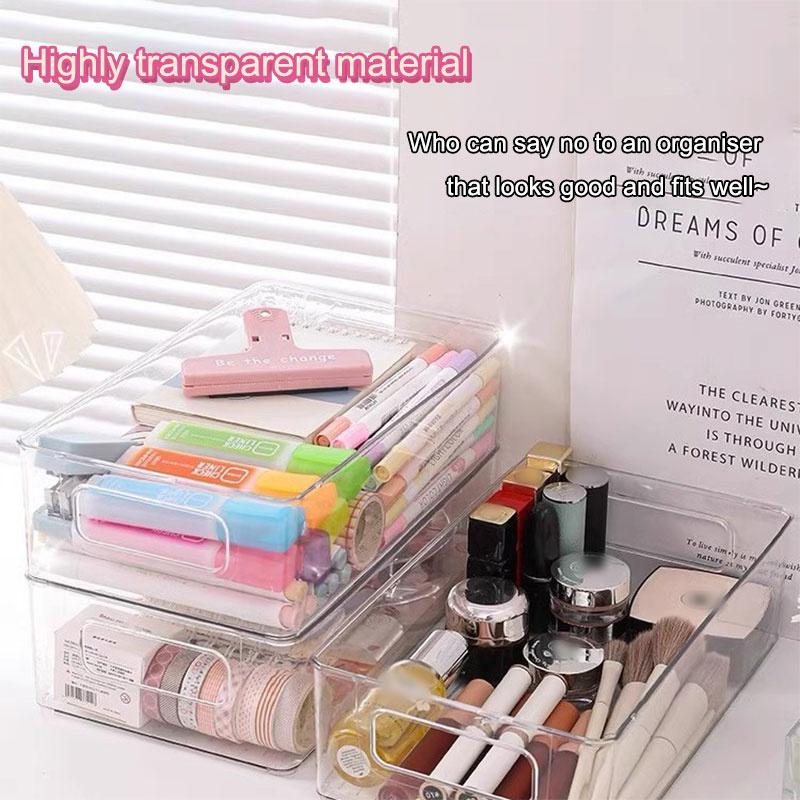 Acrylic Storage Box Desktop Storage Box Cosmetic Household Transparent Acrylic Organising Box Sundries Shelf