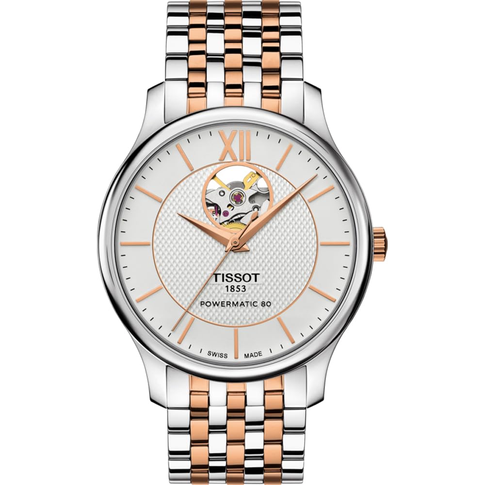 

Чоловічий годинник Tissot Tradition з браслетом та срібним циферблатом (Офіційний імпорт) T0639072203801