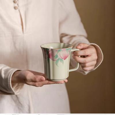 Secret Huang Ru Cuptor Ceașcă Song Lan Ceașcă de Apă Ceramică de Birou Ceașcă Personală de Nișă Ceașcă de Ceai Retro Ceașcă de Cafea