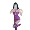 Sex underwear pure desire sexy purple transparent steel tray qn tight free nightdress temptation uniform robe