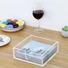 Transparent Tissue Box Acrylic Guest Towel Holder Tissue Paper Dispenser Case  Bathroom