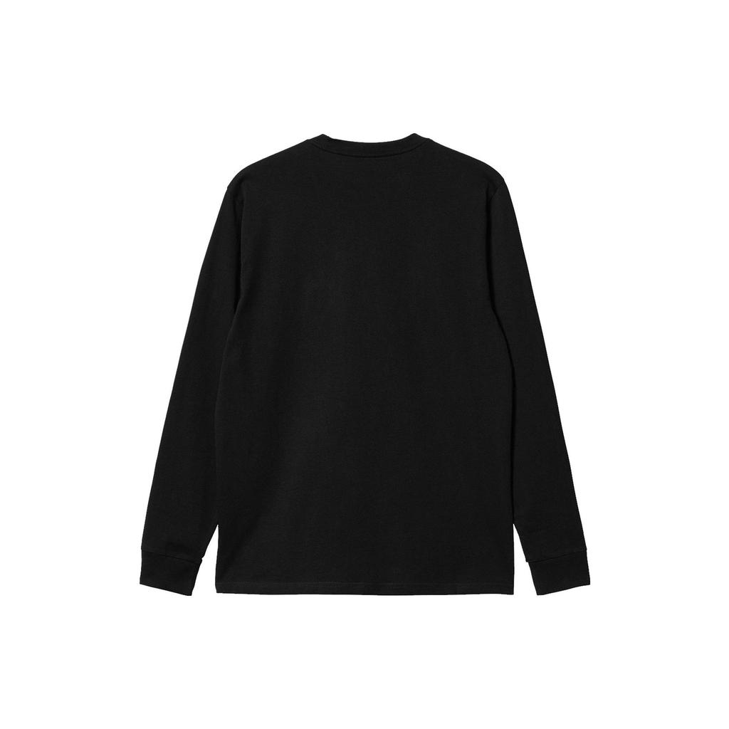 Carhartt WIP Long Sleeve Pocket T-Shirt Black Men Streetwear I03043789XX