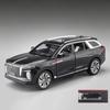 1/24 Hong Qi E-HS9 Pure Electric Large SUV Alloy Metal Diecast Model Home Display Decoration Ornaments Sound and Light Birthday