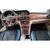 Console Volume Button Control Frame Trim For Benz GLK 2013-2015 Peach Wood Grain