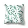 Polyester Pillowcase Nordic Plant Ins Style Flower Print Peach Leather Velvet Pillowcase
