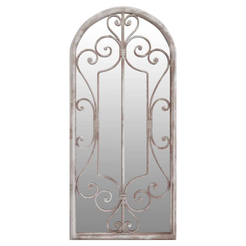 Vidaxl Interior Mirror, Sand Color, 100X45 Cm, Iron