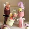 10pcs Transparent Waterproof Rose Flower Wrapping Paper Waterproof Romantic Flowers Packaging Bags Festival Plastic Wholesale