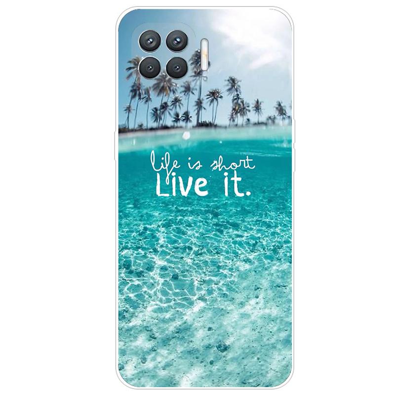 For OPPO Reno4 Lite Case Reno5 Lite Shockproof Soft Silicone TPU Back Cover For OPPO Reno 5 4 Lite Phone Cases Case Cute Cartoon