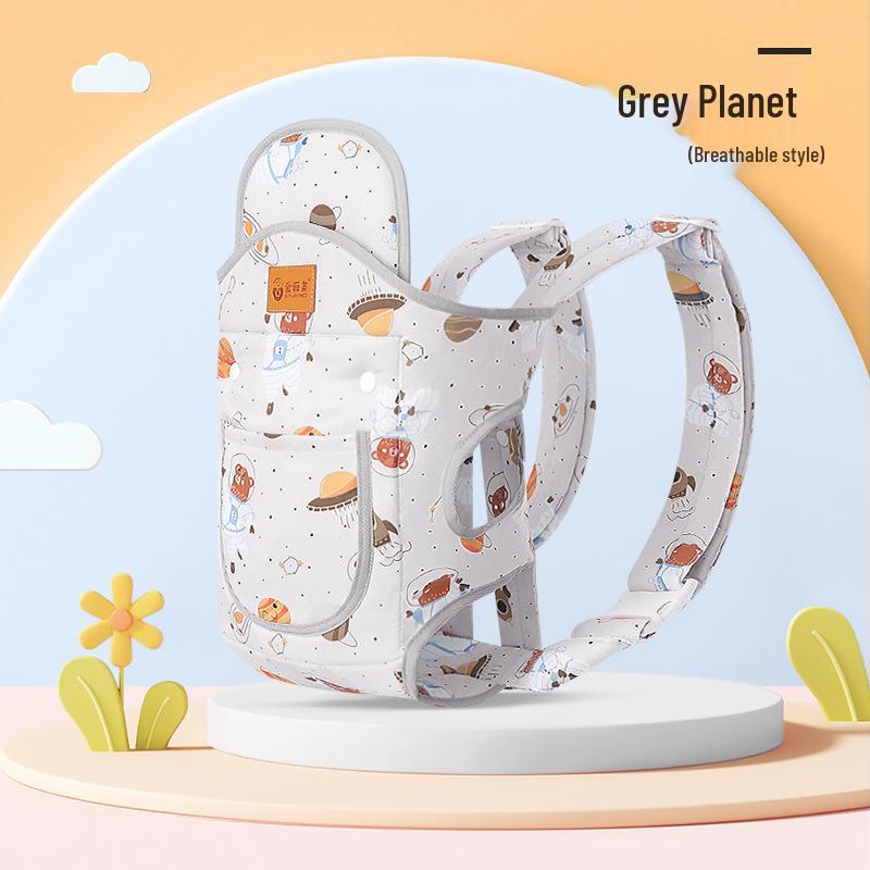 Newborn Dual-Use Front and Back Baby Carrier: Hands-Free, Simple Design for Outings