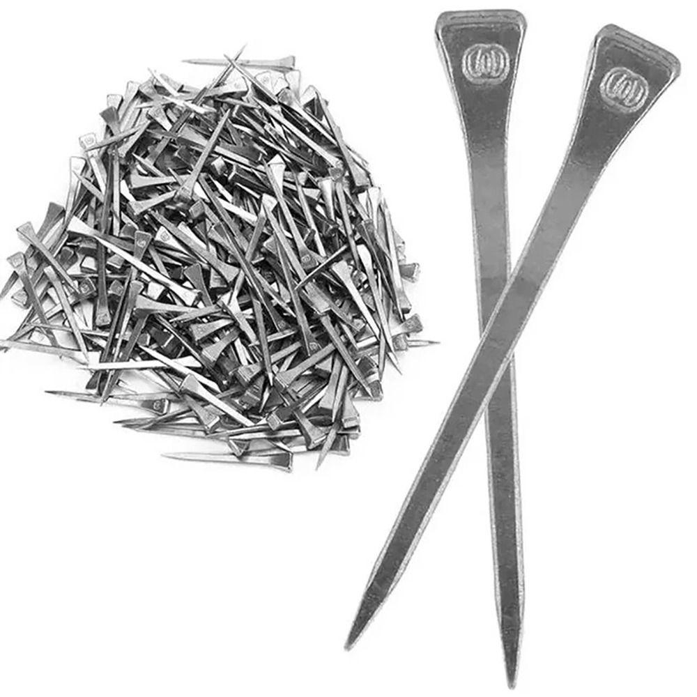 100Pcs Steel Horse Shoe Nails Harness Repair Hoof Nails New Horseshoe Nails  Horse Riding Supplies