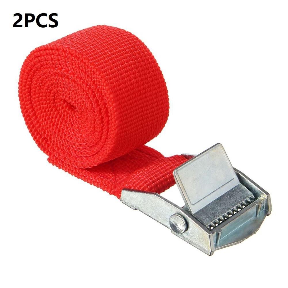 Cinghia di Ancoraggio per Carico di Alta Qualità 1M x 25mm Lega di Zinco e Nylon Confezione da 2