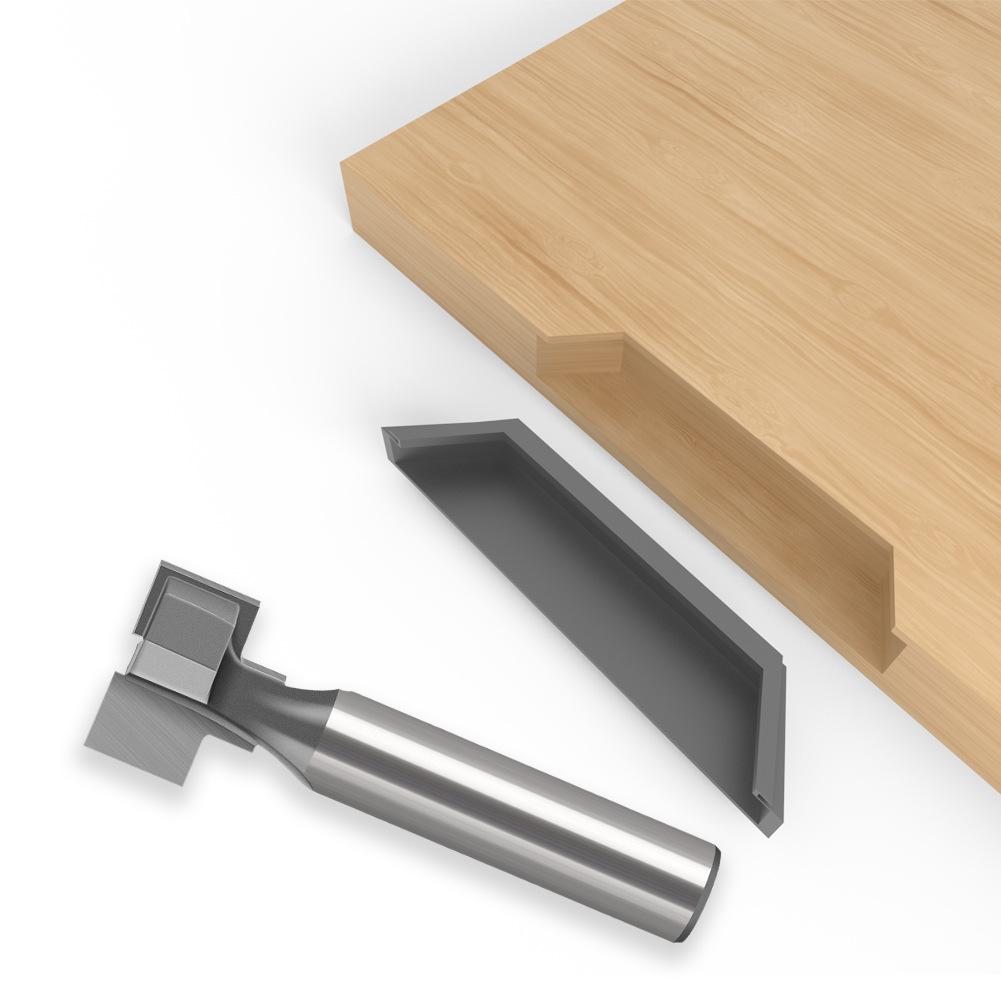 Straight Edge T-Knife Embedded Horn Hidden Handle Knife New Chinese Pet Skin Feeling Ship Type Hidden Buckle Hand Knife