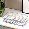 5 Compartments Glasses Storage Design Dustproof Eyewear Small Items Organizer Sunglasses Box Transparent Desktop Storage Box