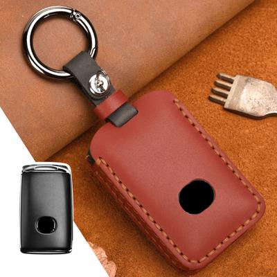 Capa protetora de couro para chaves de carro Mazda 3 Alexa CX-30 CX30 CX5 CX 5 CX-5 CX8 CX9 CX4 2019 2020, acessórios automotivos, anel de proteção