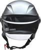 Motorcycle Half Helmet ZORK Smoky Silver Large Free Size [Lead Industries] (60-62cm) -