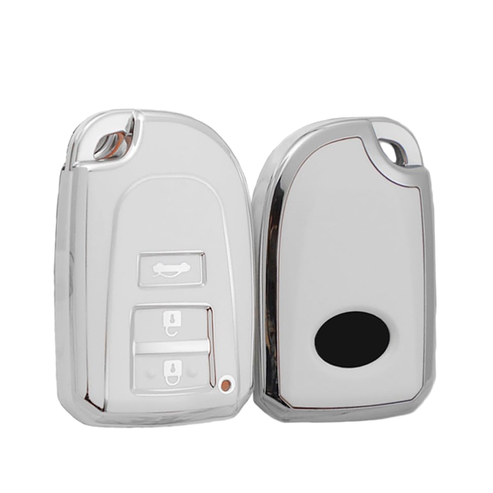 

[KUNIO] TOYOTA Exclusive Key Cover Key Holder Genuine TPU Toyota Hiace 200 Series 4 белый