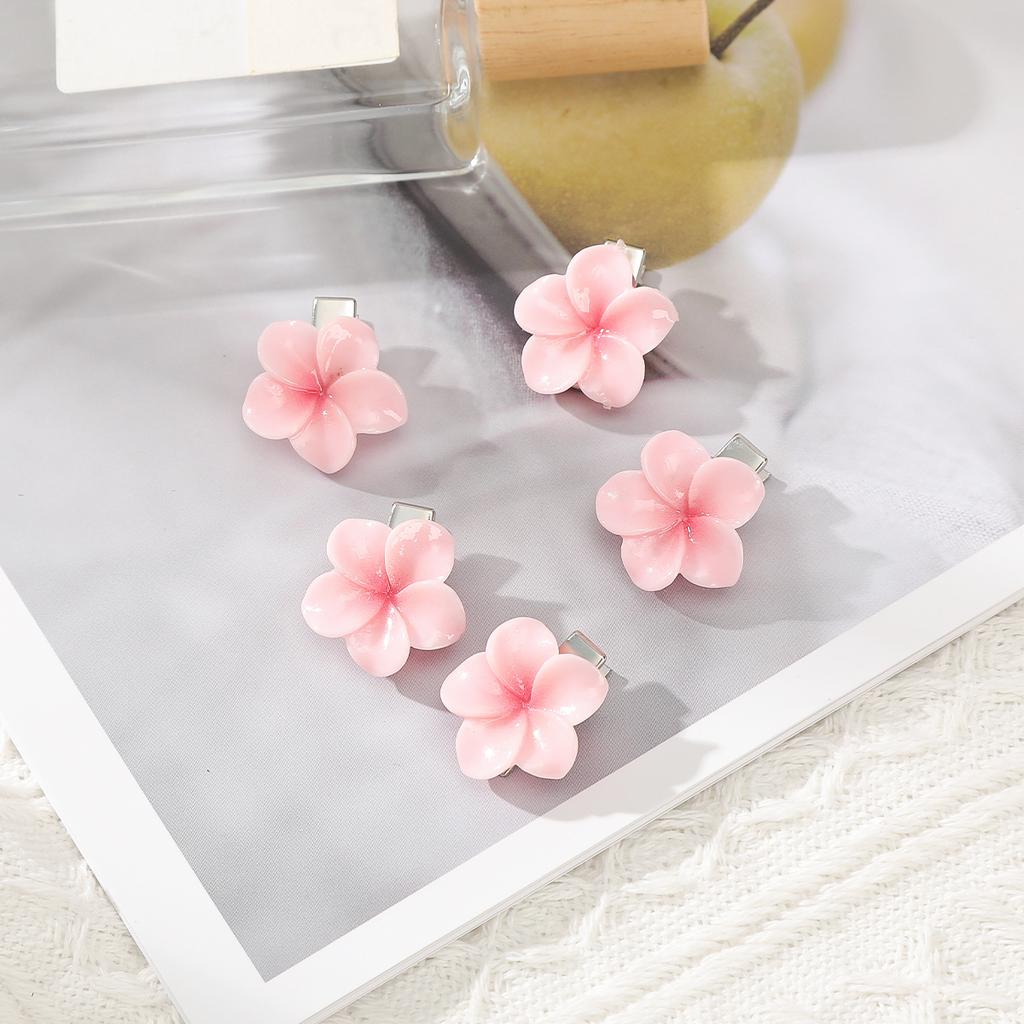 5PCS/set Hairpin Flower Festival Hair Clip Small Mini Cute Hair Accessories Girls Ponytail Styling Hair Clip Fashion Hairpin
