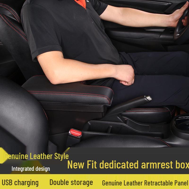 Honda Jazz Fit 2018 GK5 Custom Armrest Box Accessory