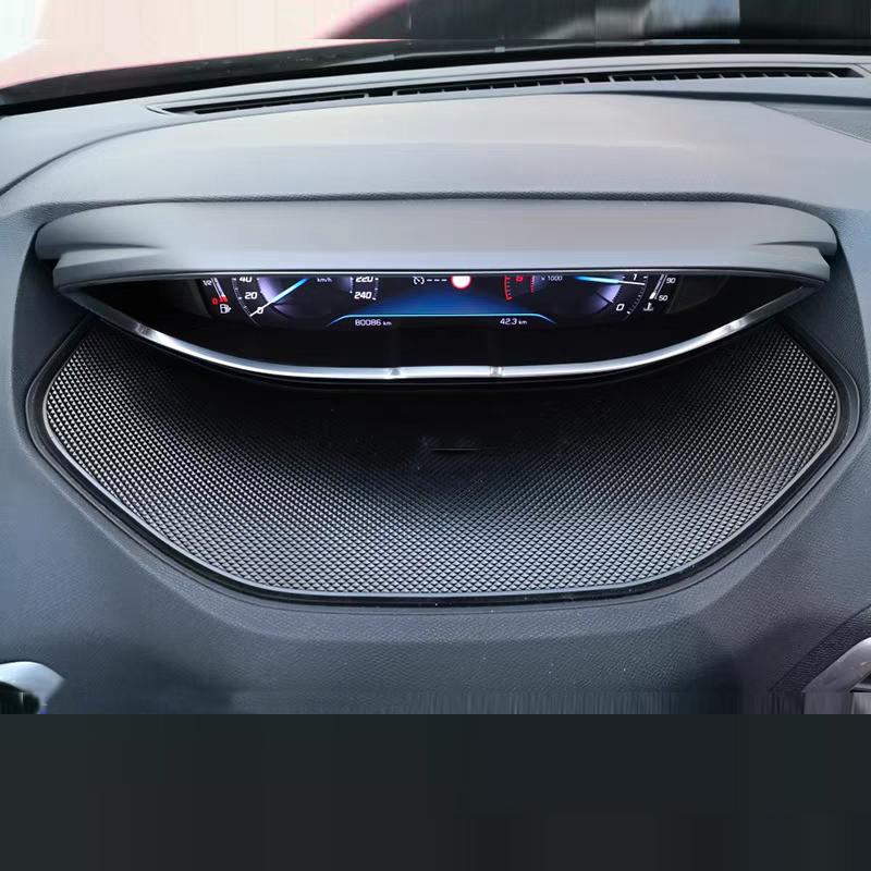 For Peugeot 3008 5008 GT 2016 2017 2018 2019 2020 2021 2022 2023 Car Dashboard Anti-Slip Pad Display Meter Mats Accessories