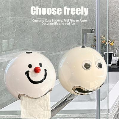Toilet Toilet Paper Box Wall Hanging Toilet Hole Free Roll Paper Box Pumping Paper Box
