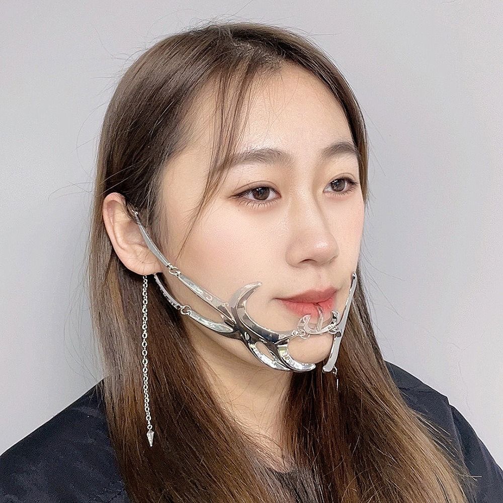 Costume Irregular Halloween Supply Party Supplies Fashion Jewelry Liquid Masquerade Dance Masks