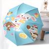 Sugar Bunnies Automatic Open/Close Umbrella-Cute Umbrella with Cute Design, Portable 3-Fold Compact Umbrella for Men & Women, Halloween Chri