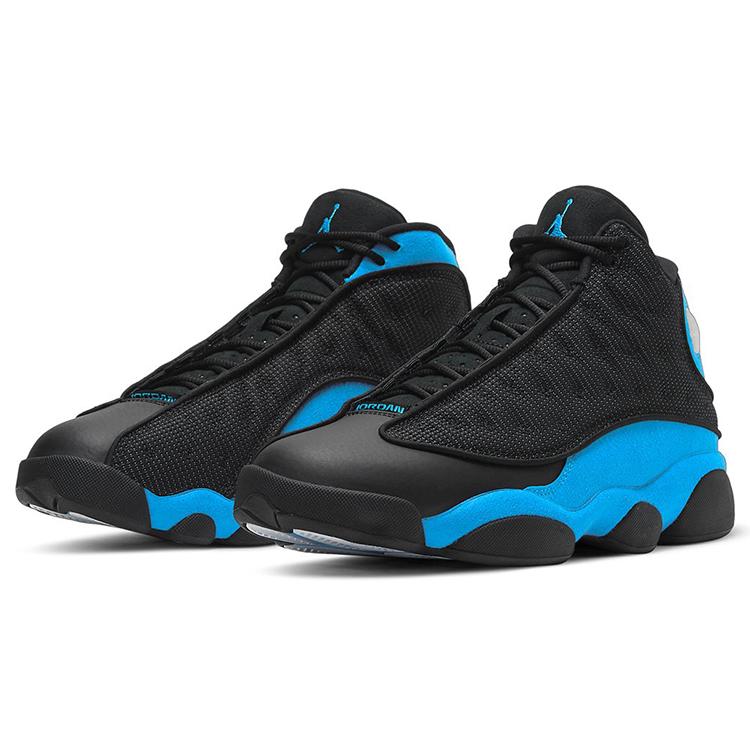 New JORDAN 13 Retro Black University Blue DJ5982-041