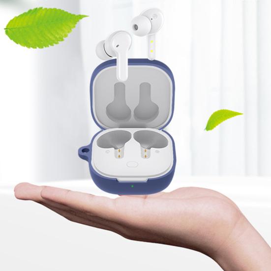 Earphone Cover Soft Silicone Earbuds Charging Box Full Protective Case Shell for QCY T13