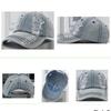 Baseball Cap Hat Denim Spring Summer Autumn Punk Hip Hop Rock Adjustable Unisex Men Women Outdoor Casual Cotton Snapback