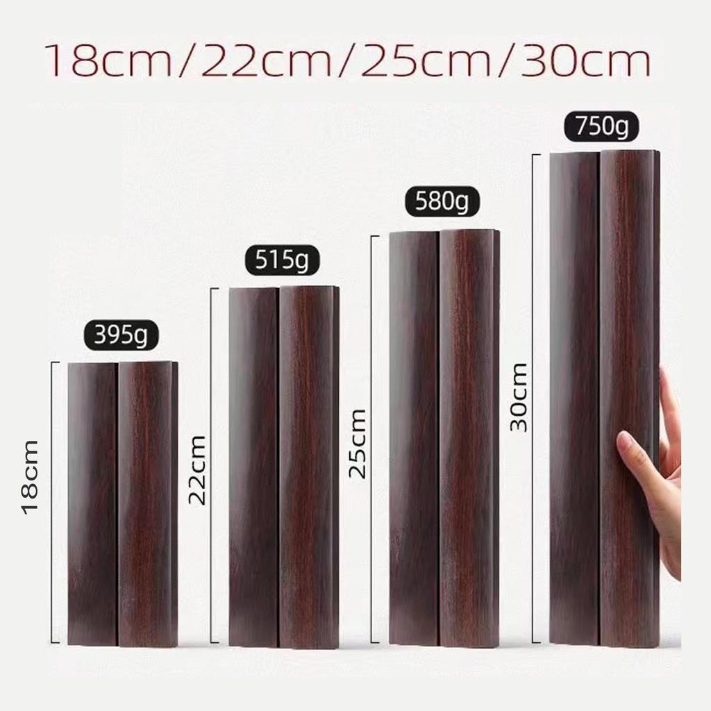 A pair of MOYIDUE clappers (Otogi) (Kaijaku) for Buddhist temples, esoteric Buddhist ritual implements, Obon supplies, and equinoxes. Wooden