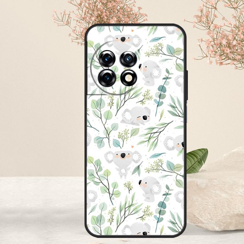 Eucalyptus Lavender Case For OnePlus 15 13 12 11 13T 13R 15R 10R 10T 8T 9 10 Pro Nord 5 CE 4 3 Lite N20 N30 Cover