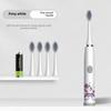 Children's Electric Toothbrush Cartoon Soft Hair IP7 Waterproof Sonic Automatic Ten Thousand Hair Brush U-shaped Toothbrush