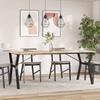 VidaXL Dining Table Legs Y-Frame, Side Table Legs, End Table Legs Living Room Home Interior, 357937