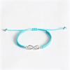 Infinity Symbol Friendship Bracelet: Handmade Woven Rope for Couples & Best Friends