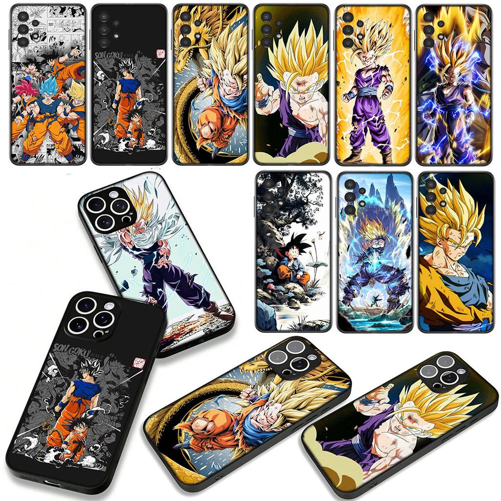 Gokus Dragon Ball Son Gohans Phone Cover for Apple iPhone 15 14 16 Plus 12 13 Mini 17 Pro Max + ProMax 16E Air Casing Case