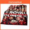 Wwe Rumble Royal Character Pattern Blanket For Home Bedding And Giftgiving