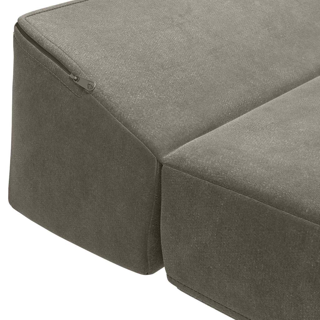 Foldable Sofa Bed Light Grey 200 X 70 X 10 Cm Velvet
