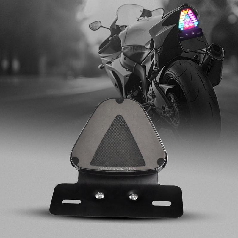 LED Tail Brake Lamp Driving Running Lights Many Color Modes For Car Truck Bike Motorcycle Rear Stop Signal Lamps Motorcycle Part