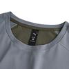Anta Mens Short Sleeve Knitted T-Shirt Summer 2026 Men tops Gray Green 952625110-1