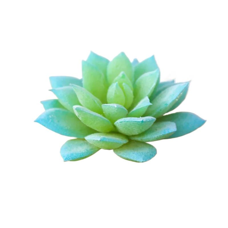 1 st Härliga Konstgjorda Suckulenter Växter för DIY Hem Trädgårdsdekoration Bröllopsväxter Väggblomsterarrangemang Bonsai Falsk Växt
