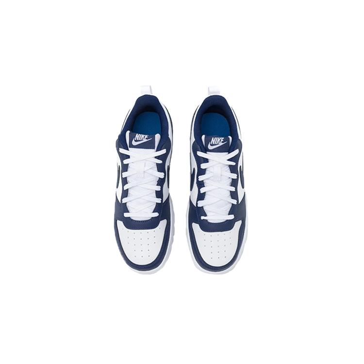 Neuer Nike Court Borough Low 2 Weiß Blue Void GS BQ5448-107